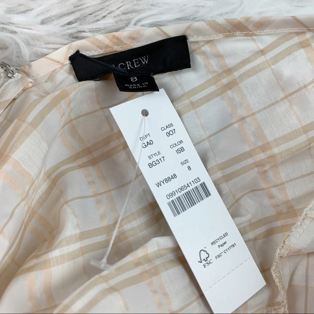 J. Crew poly cotton
